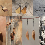 Les créations de Mme BLUCHE - boucles en bois