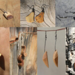 Les créations de Mme BLUCHE - boucles en bois