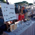 Stand de bijoux en origami de Mme DIAZ au Sablettes créatifs