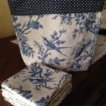 Mme VINET créatrice de sacs, corbeilles pochettes et besaces en textiles divers