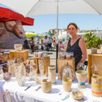 Objet déco en verre et fils